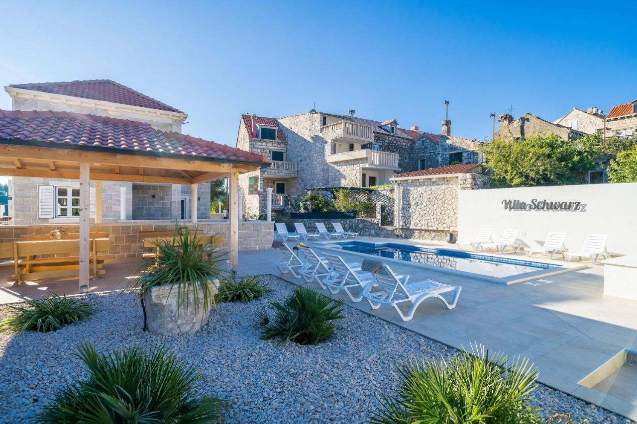 Residence&Pool Villa Schwarz Suites Cavtat Exterior foto